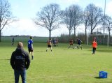 Training S.K.N.W.K. JO19-1 en JO17-1 van zaterdag 9 april 2022 (35/54)